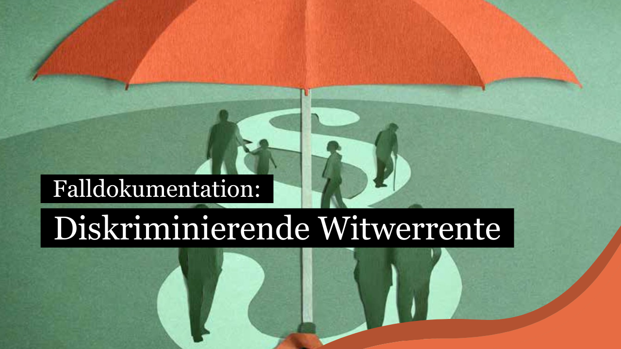 Nach zehn Jahren juristischem Seilziehen bekommt der Witwer Max Beeler endlich Recht. Der Europäische Gerichtshof für Menschenrechte (EGMR) erklärt es für diskriminierend, dass in der Schweiz Witwer und Witwen nicht gleichbehandelt werden.