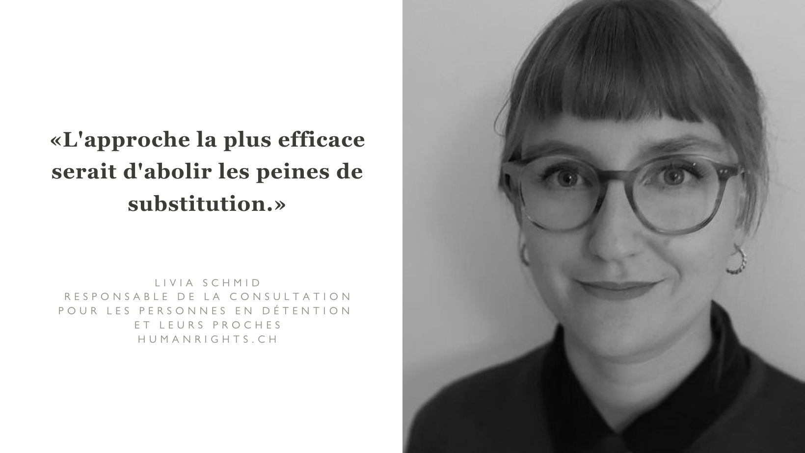 Dans son rapport sur sa visite de la Suisse en juin 2021, le Comité européen pour la prévention de la torture et des peines ou traitements inhumains ou dégradants (CPT) demandait à la Suisse de mettre en place une stratégie globale pour réduire la population carcérale. Trois ans plus tard, la situation s'est encore aggravée. Comment ce problème peut-il être résolu?