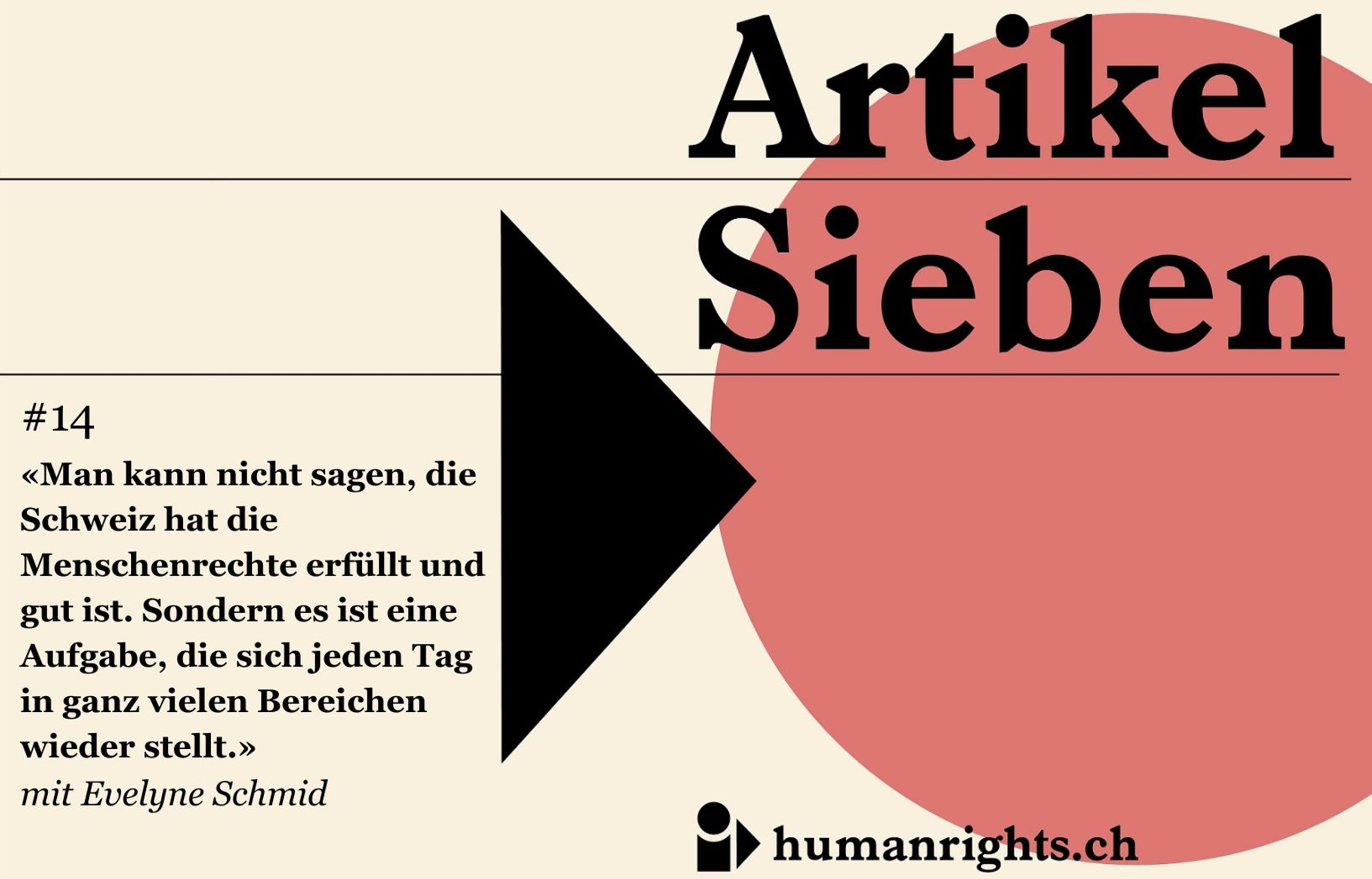 Unser Podcast «Artikel Sieben» rückt die Menschenrechte in der Schweiz ins Zentrum. Einzelne Fälle machen gravierende Lücken im Menschenrechtsschutz sichtbar. In der vierzehnten Folge geht es um die Frage, was passiert, wenn Kantone internationale Konventionen zu Menschenrechten umsetzen müssen. Gesprächspartnerin ist Evelyne Schmid, Professorin für Völkerrecht an der Universität Lausanne.